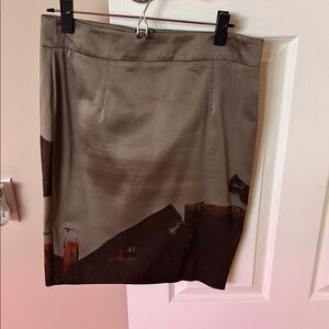 Elegant Brown Skirt
